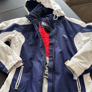 Marker Red and Navy Jacket